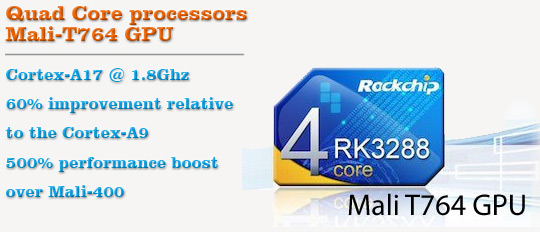 RK3288 Quad Core Processors