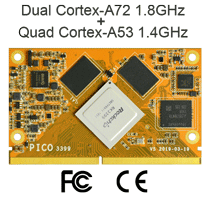 ROM-5780 - Rockchip RK3399 Cortex®-A72+A53 SMARC 2.1 Computer-on-Module -  Advantech