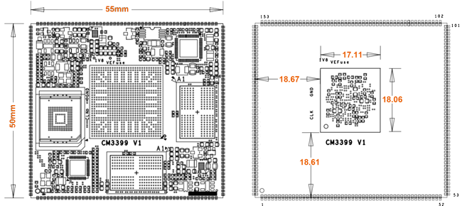 CM3399-PCB-dimension