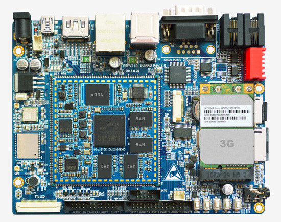 S5PV210 Single board computer - EM210