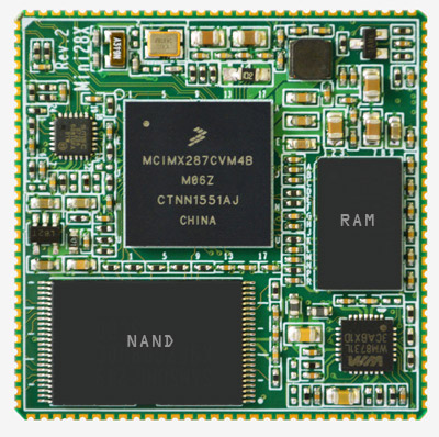 Freescale i.MX287处理器模块板