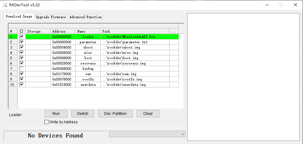 open RKDevTool